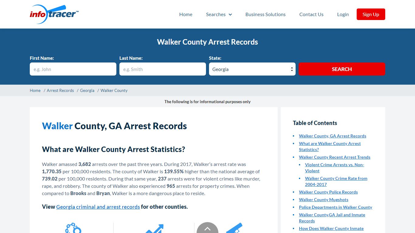 Walker County, GA Arrests, Mugshots & Jail Records ...